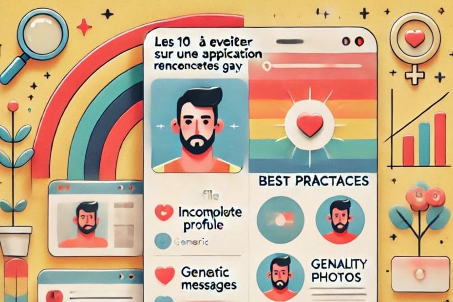 erreur a eviter appli de rencontre gay
