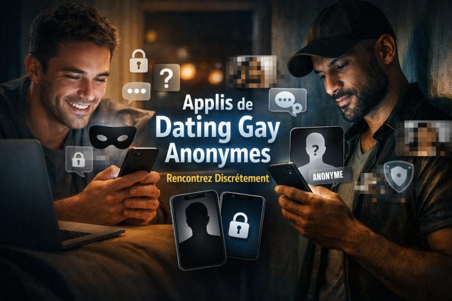 Rencontrez discrètement sur des applis anonymes