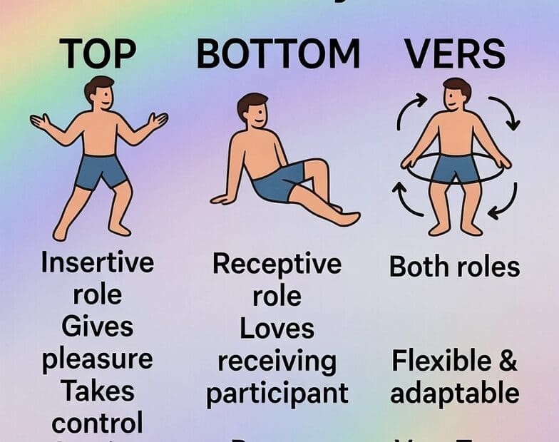 gay top bottom versatil meaning
