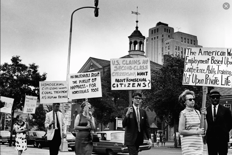 July 4, 1965: First Annual Reminder Demonstration for Gay and Lesbian Rights