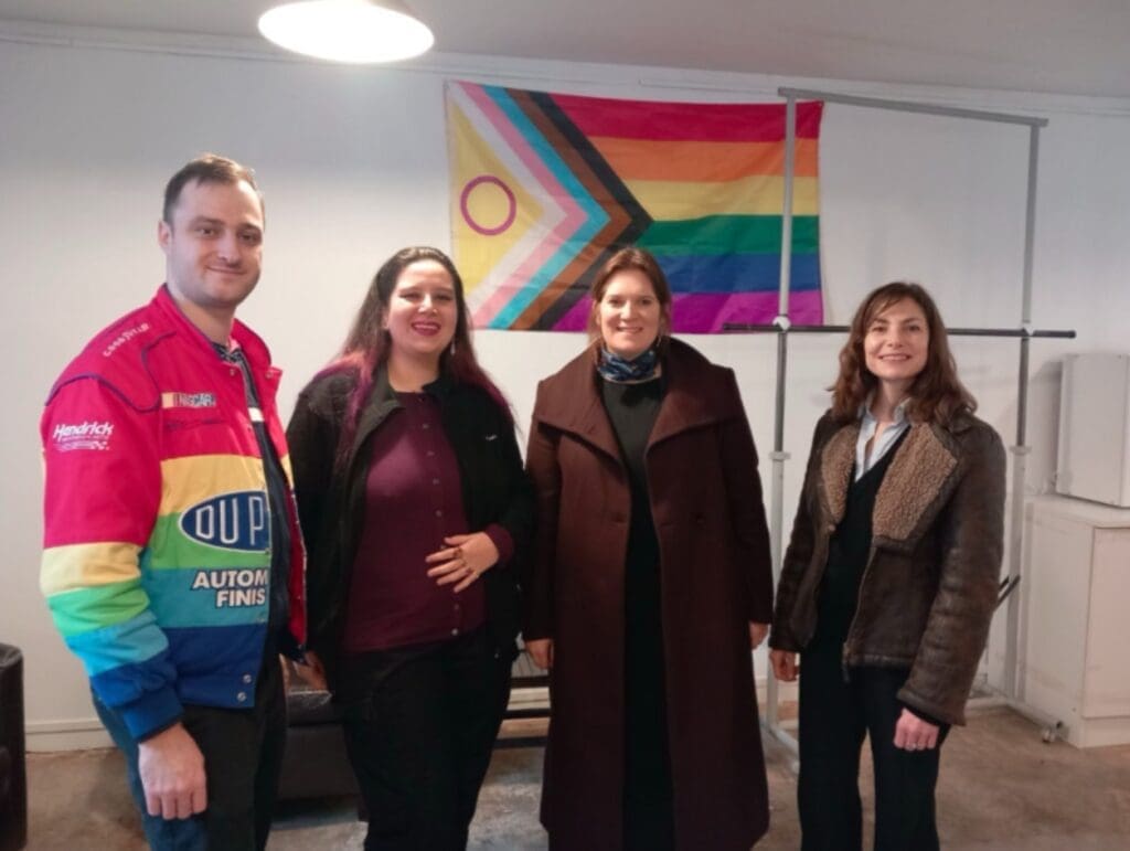 Dijon  Aurélie Contrecivile rend visite au nouveau centre LGBTQIA+, soutenu par l’État