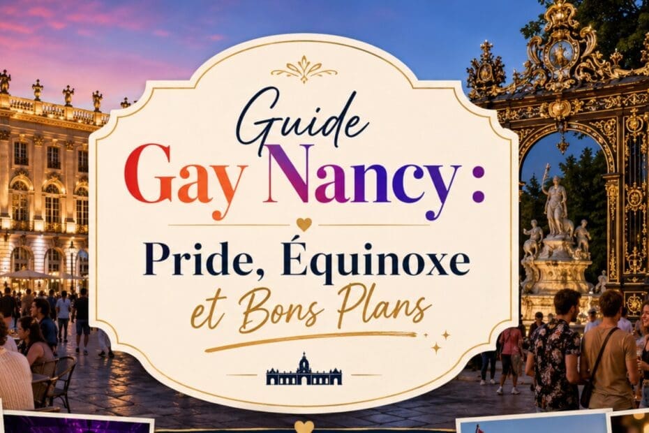 Guide Gay Nancy : Pride, Équinoxe et Bons Plans