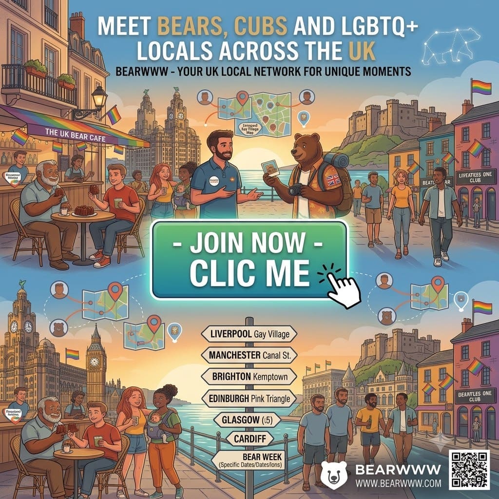 Meet Bears, Cubs and LGBTQ+ locals across the UK