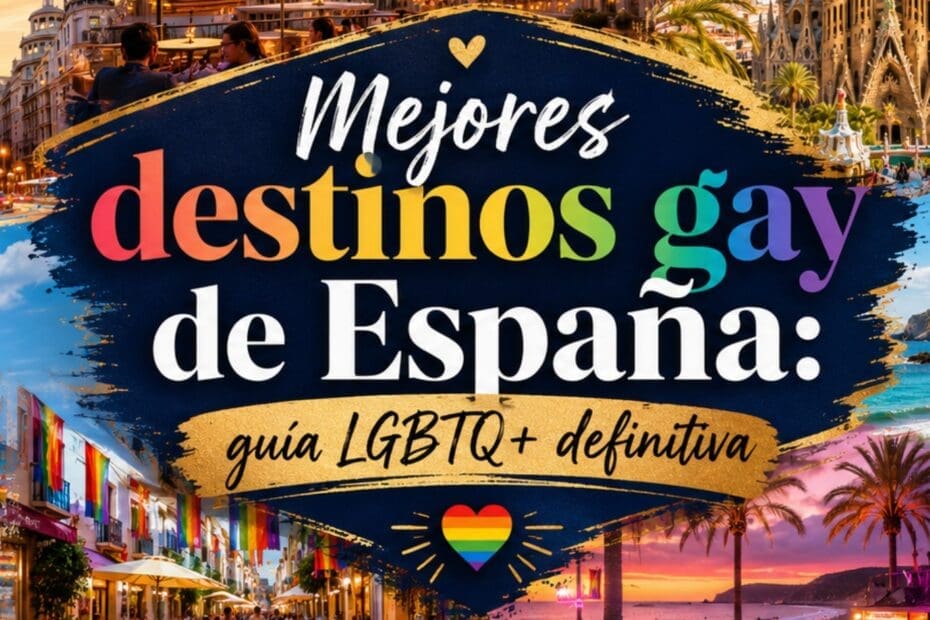 Mejores destinos gay de España: guía LGBTQ+ definitiva