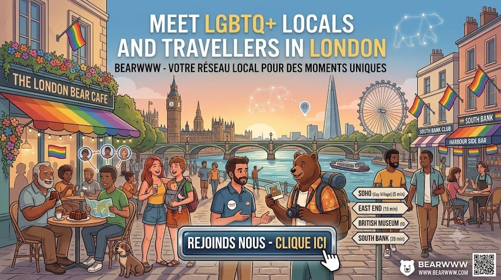 Rencontrez des locaux LGBTQ à Londres, de Soho à l’East End