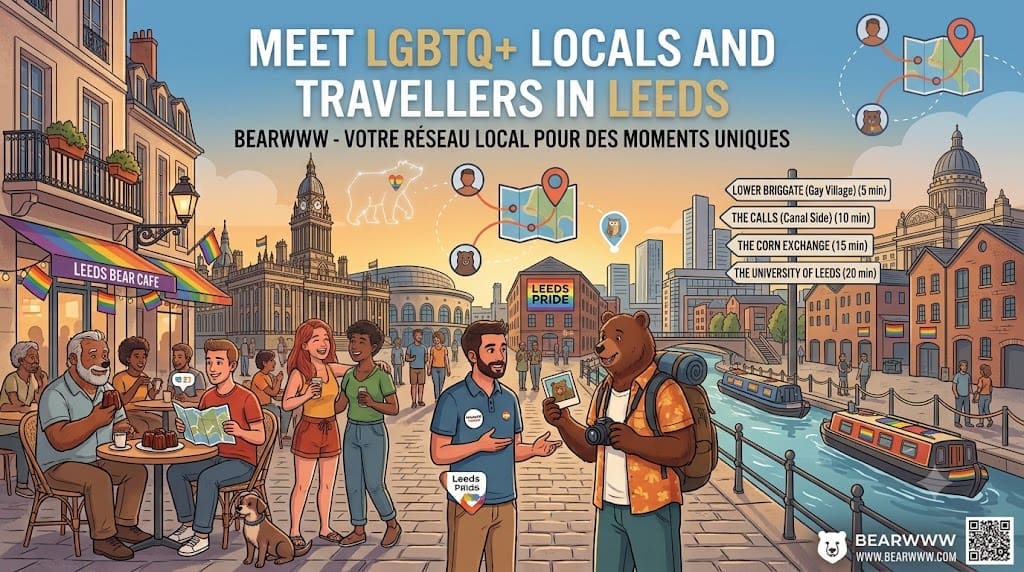 Meet LGBTQ+ locals and travellers in Leeds