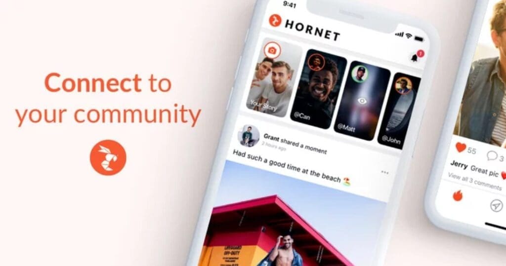 hornet app screen